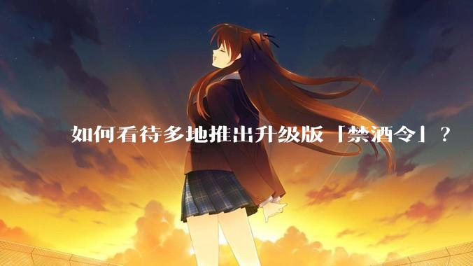 如何看待多地推出升级版「禁酒令」?