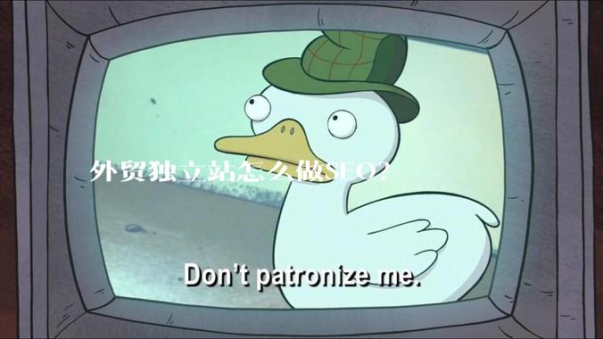 外贸独立站怎么做SEO?